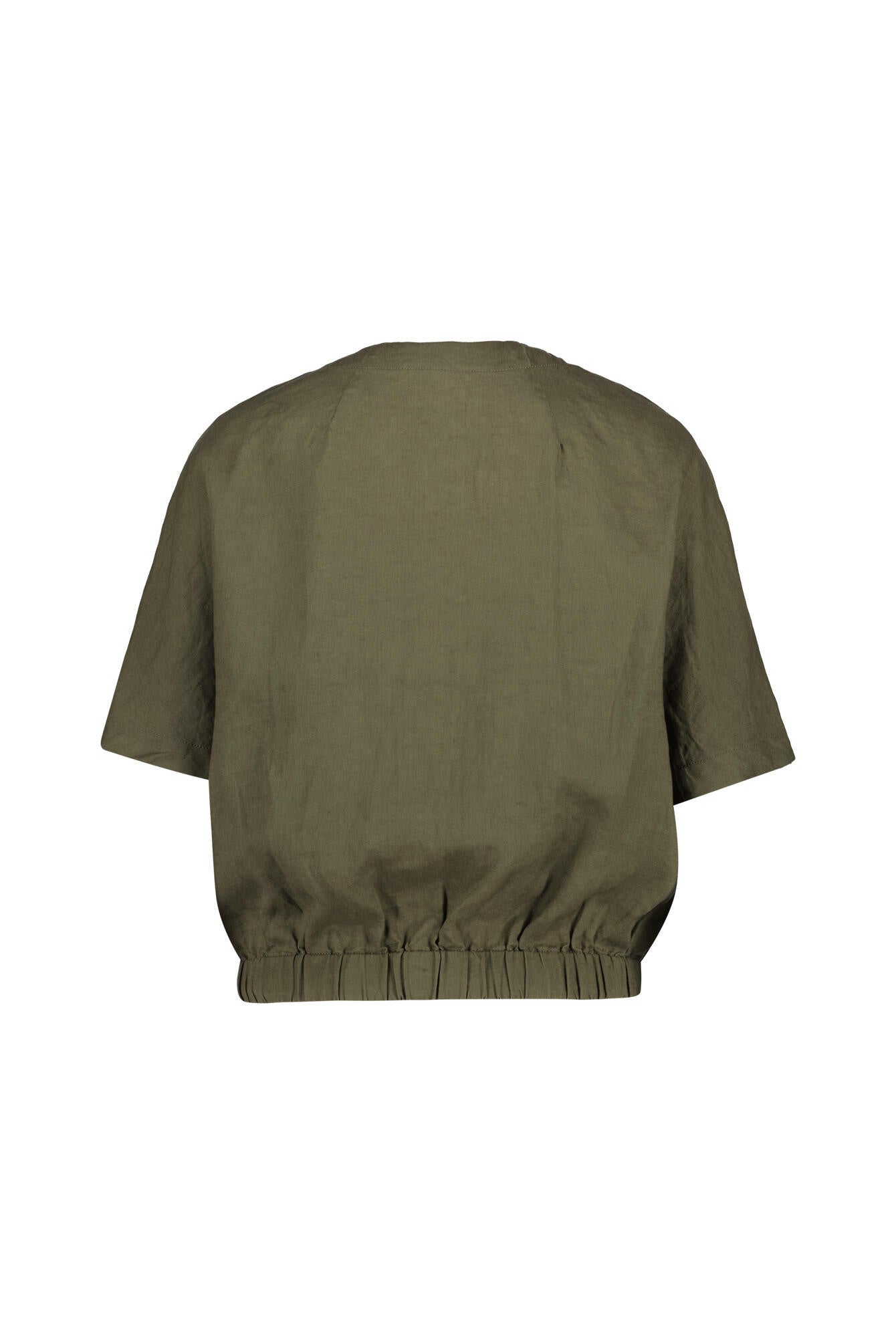 Blouson aus Leinen - Khaki - Khaki