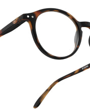 Lesebrille #D mit Dioptrie +2 - TORTOISE - Braun