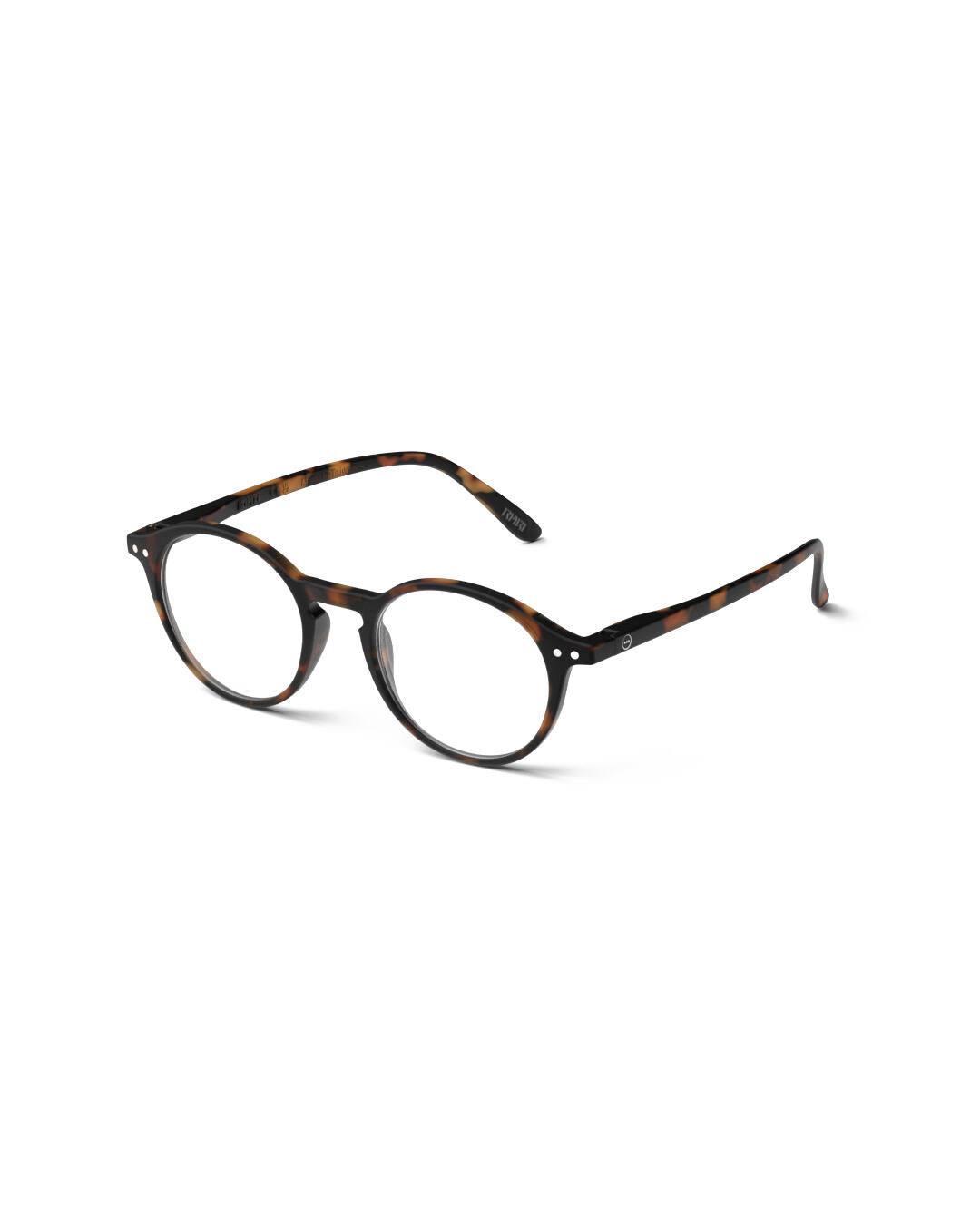 Lesebrille #D mit Dioptrie +2 - TORTOISE - Braun