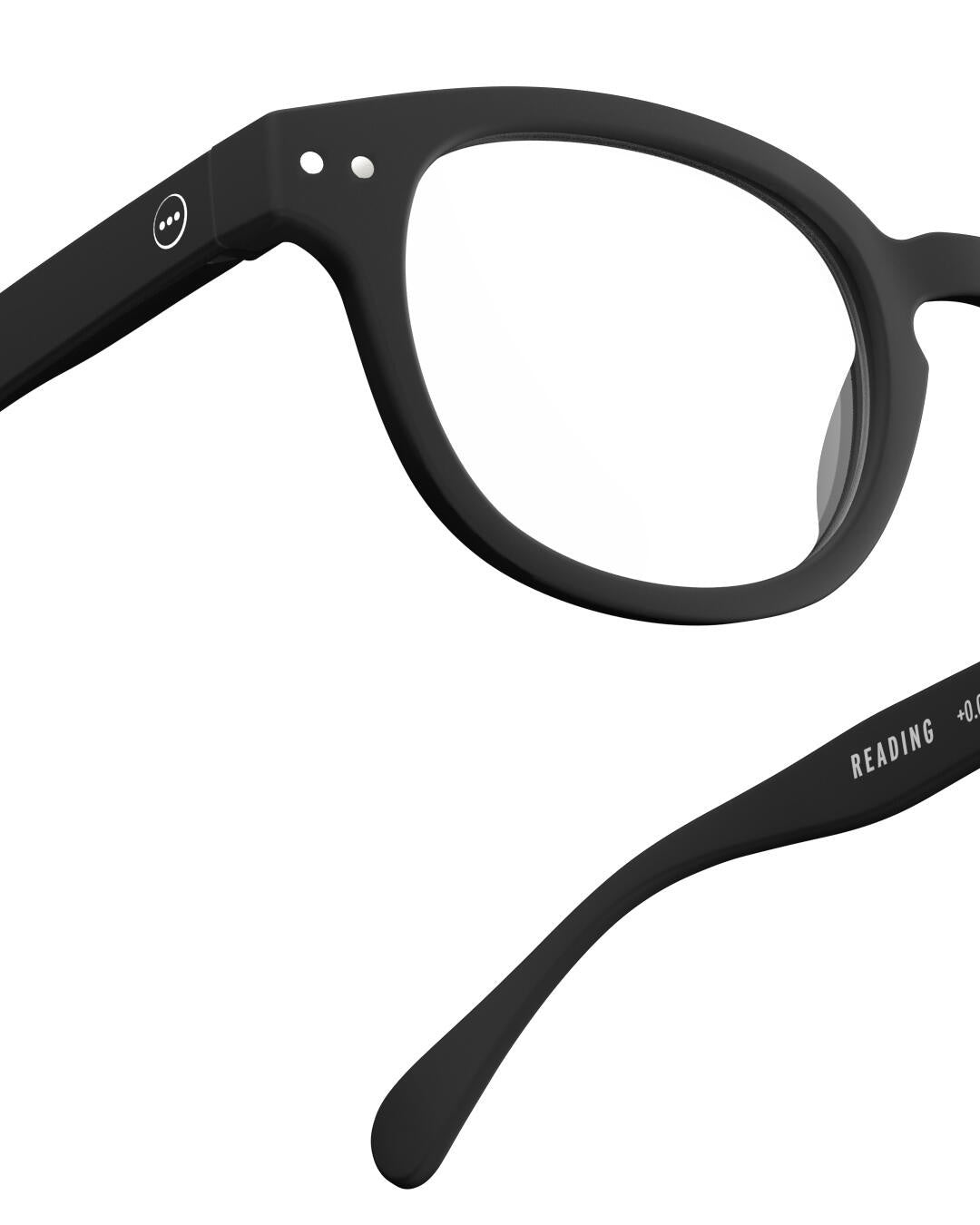 Lesebrille mit Dioptrie +1 - BLACK - Schwarz