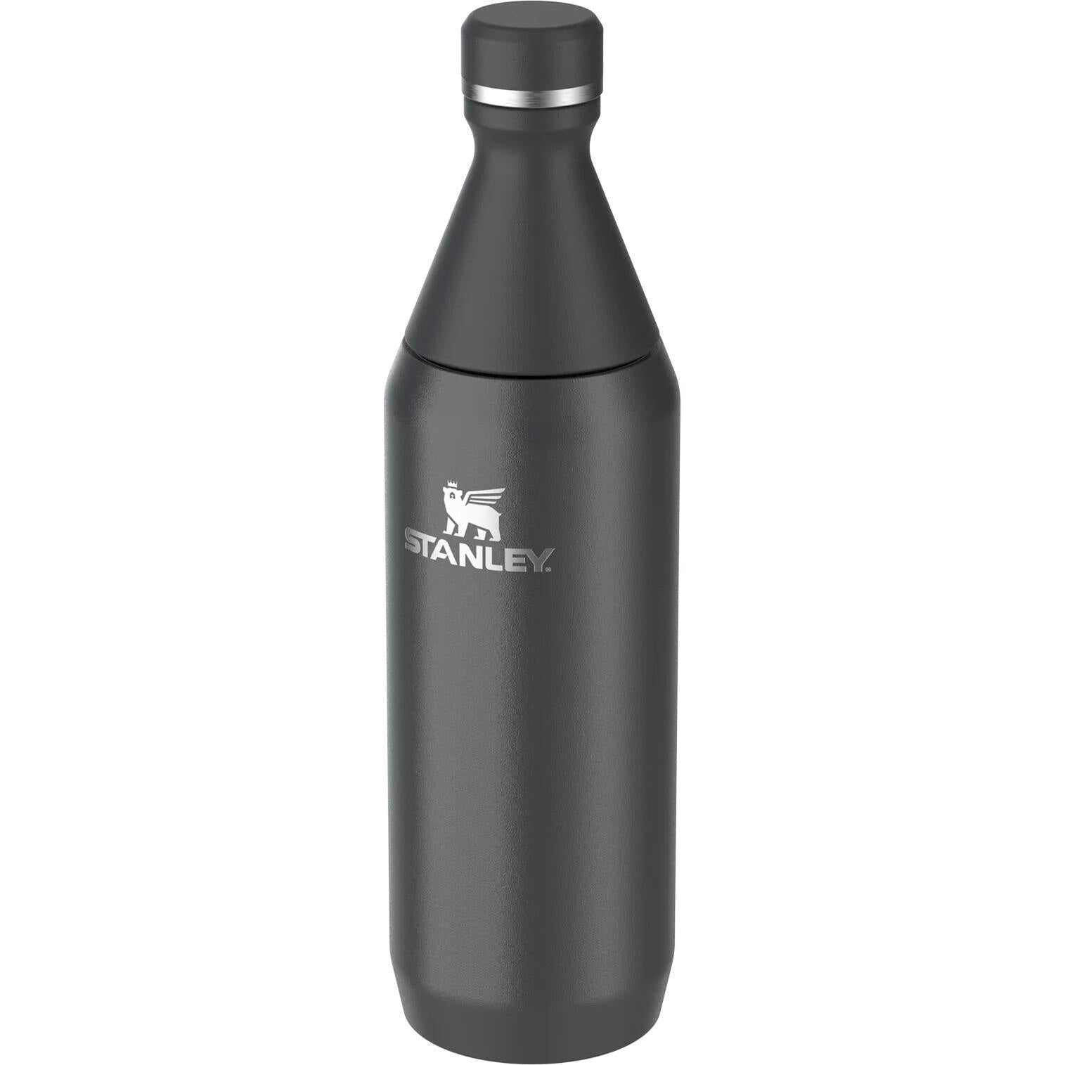 Thermoflasche All Day Slim 0,6 L - KF - Schwarz