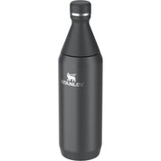 Thermoflasche All Day Slim 0,6 L - KF - Schwarz