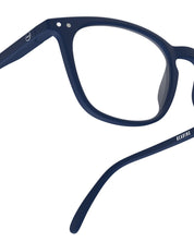 Lesebrille #E mit Dioptrie +2 - Navy Blue - Blau