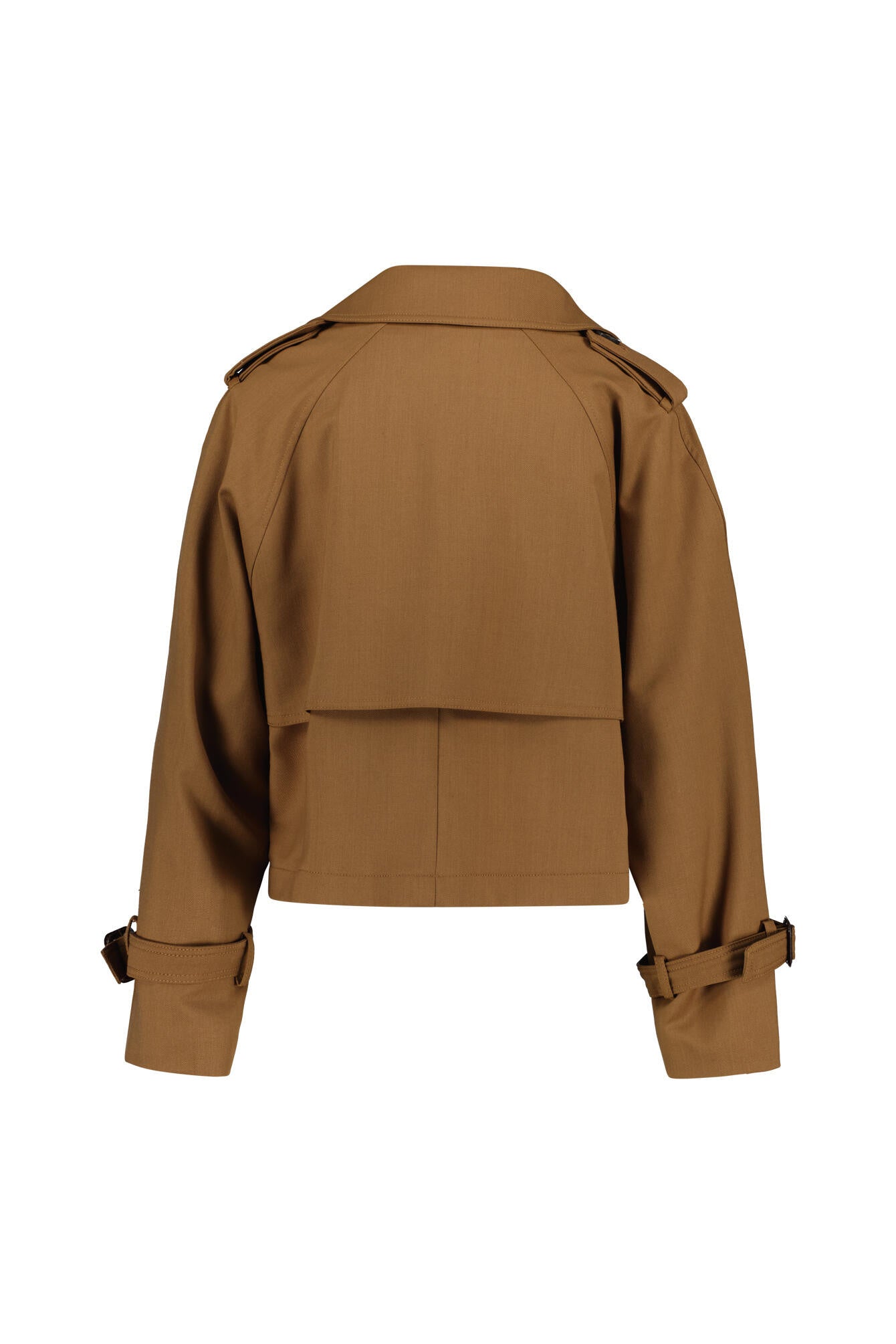 Cropped Trenchcoat - 004 - Braun