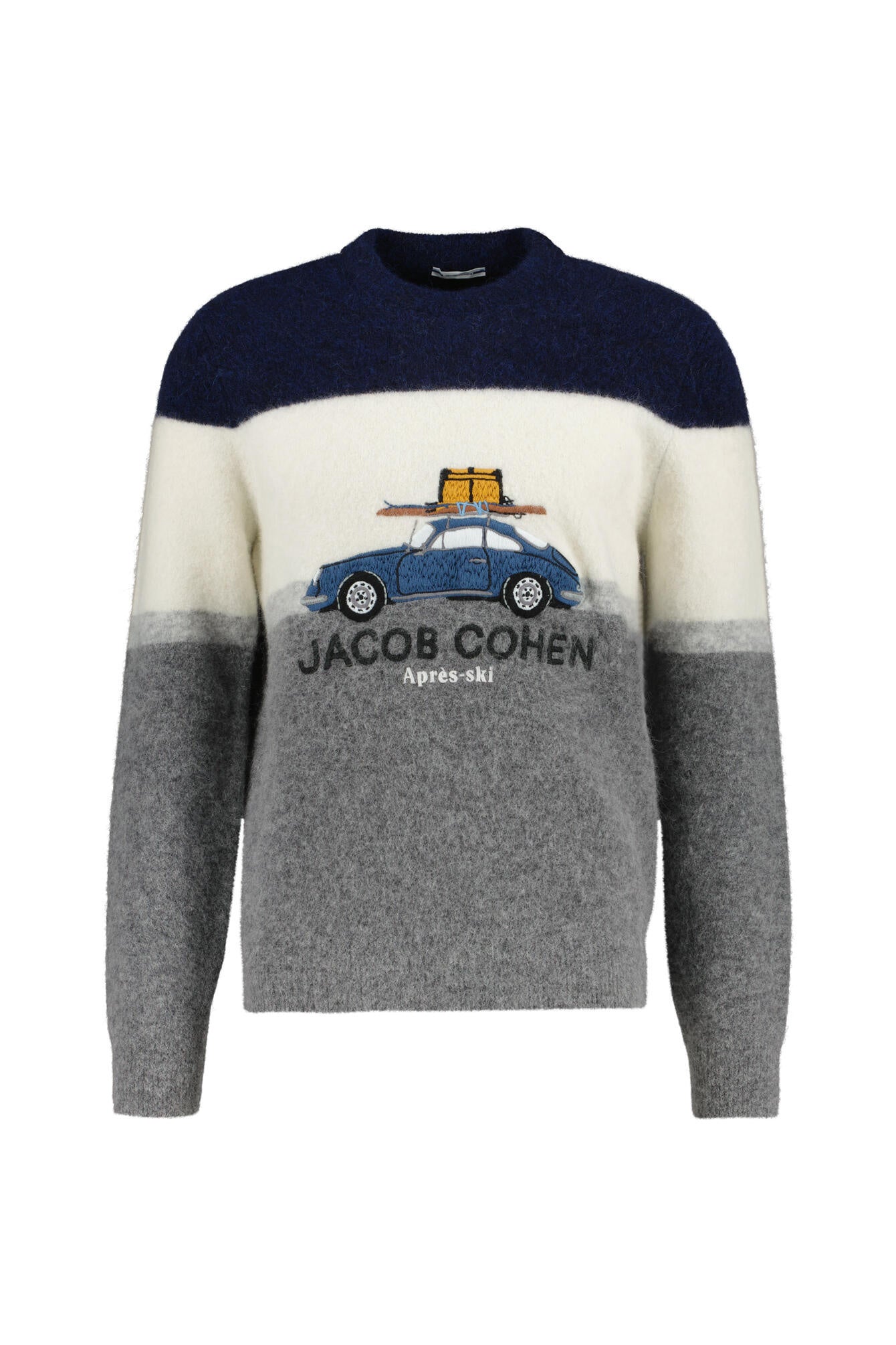 Weicher Pullover aus Alpakamix - Macchini - Blau