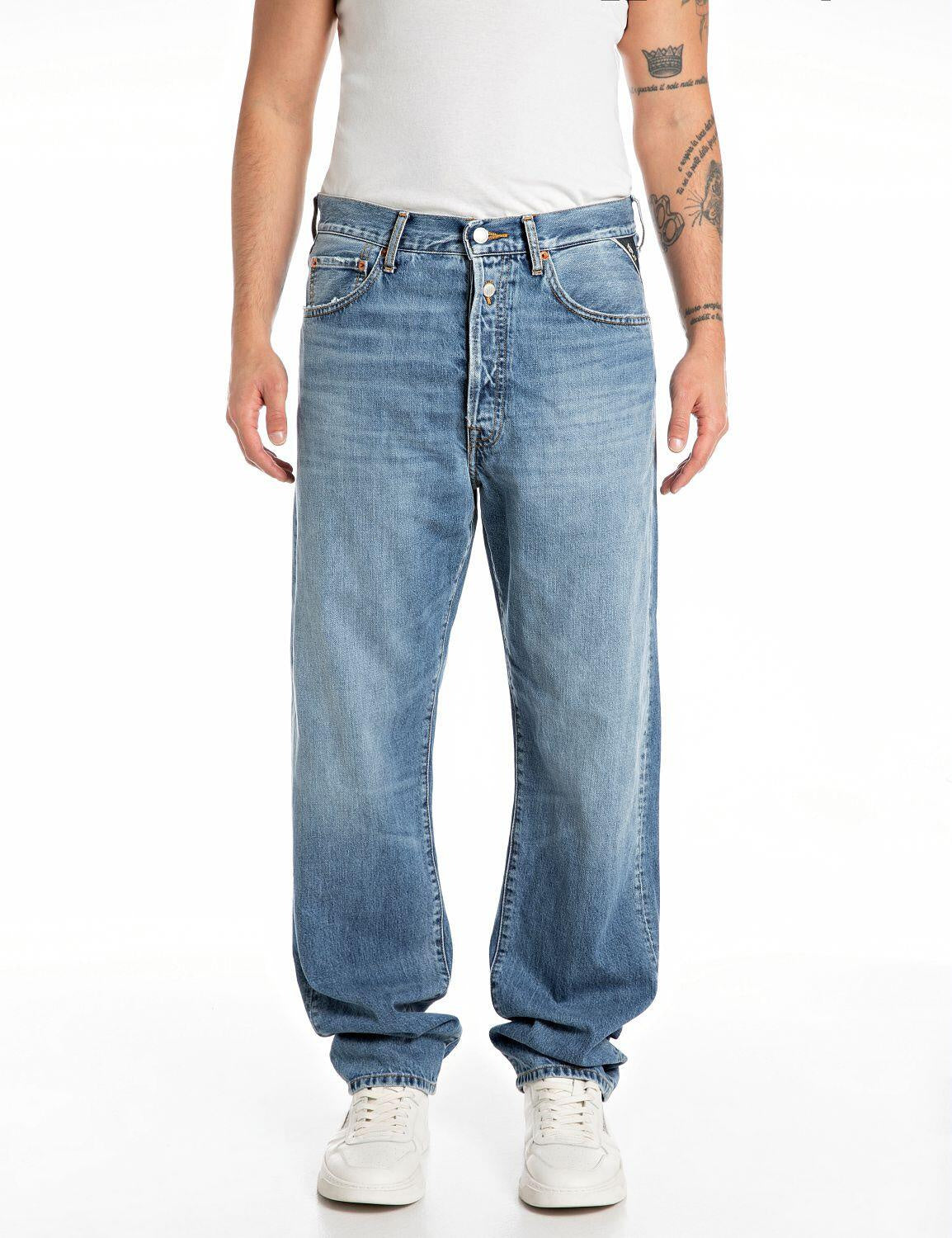 Jeans Straight Leg - 009 - Blau