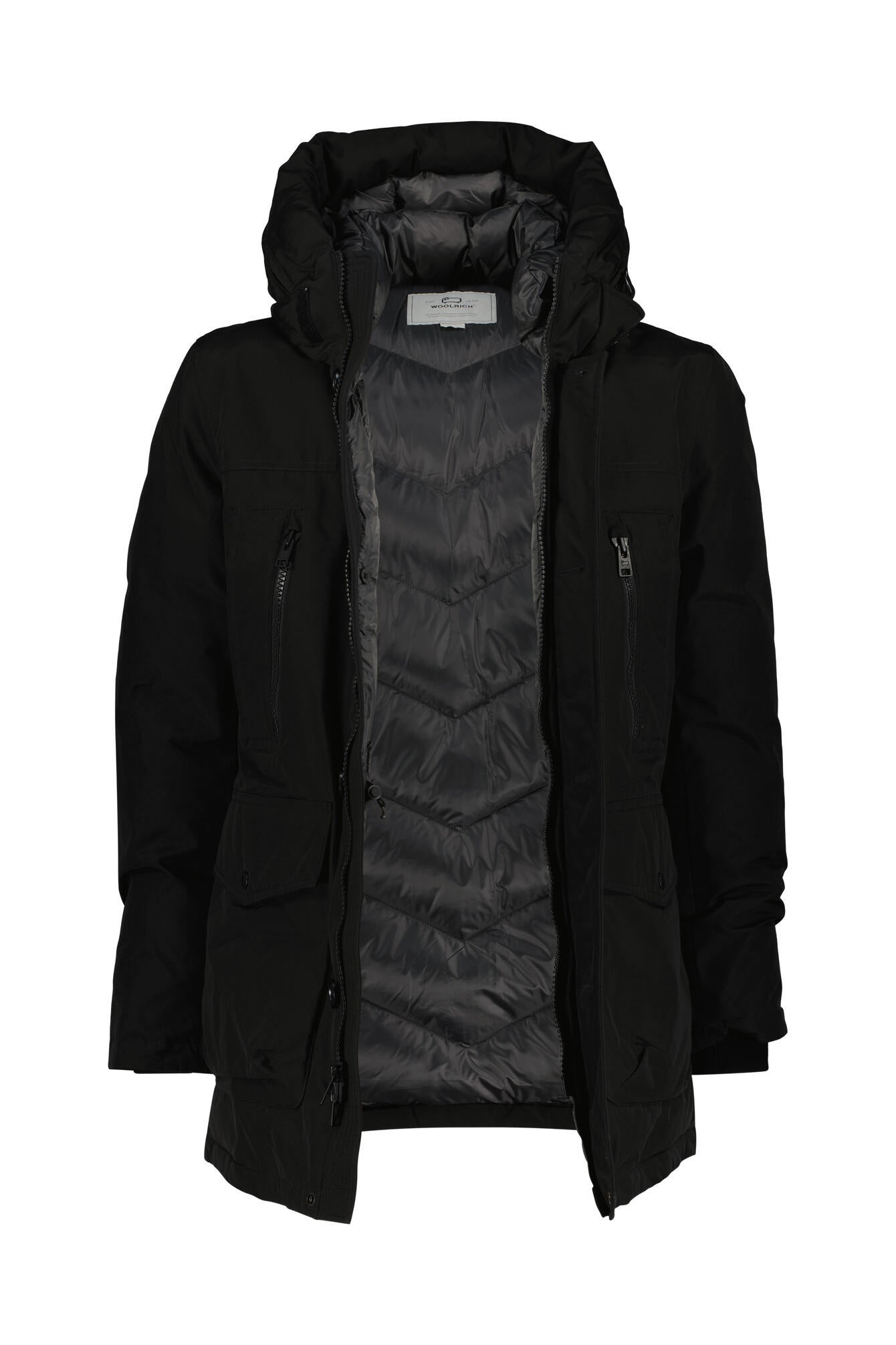 Daunen-Parka - Black - Schwarz