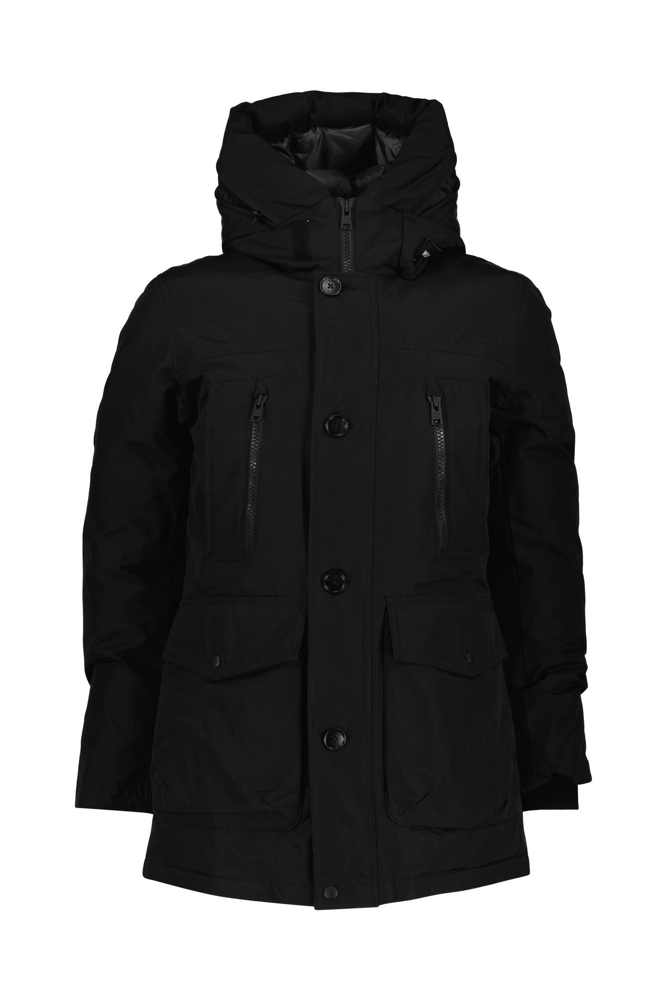 Daunen-Parka - Black - Schwarz