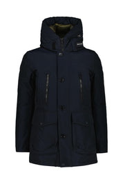 Daunen-Parka - Melton Blue - Blau