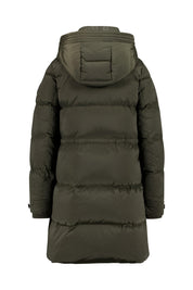 Daunen Parka - 614 Dark Green - Grün