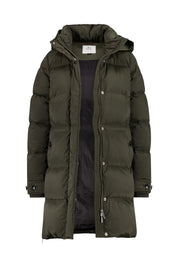 Daunen Parka - 614 Dark Green - Grün