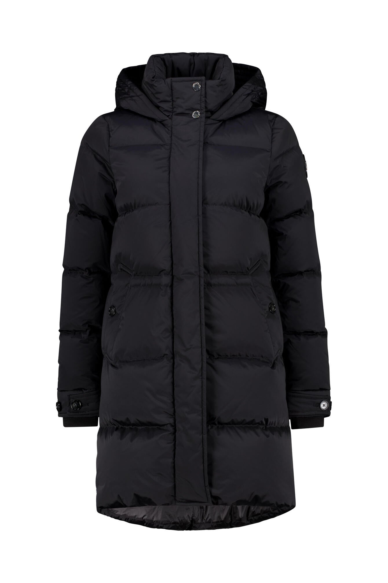 Daunen Parka - 100 Black - Schwarz