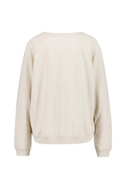 Sweatshirt aus Baumwollmix - 137 Milk - Beige