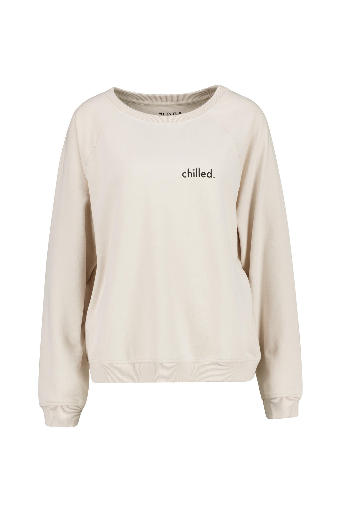 Sweatshirt aus Baumwollmix - 137 Milk - Beige