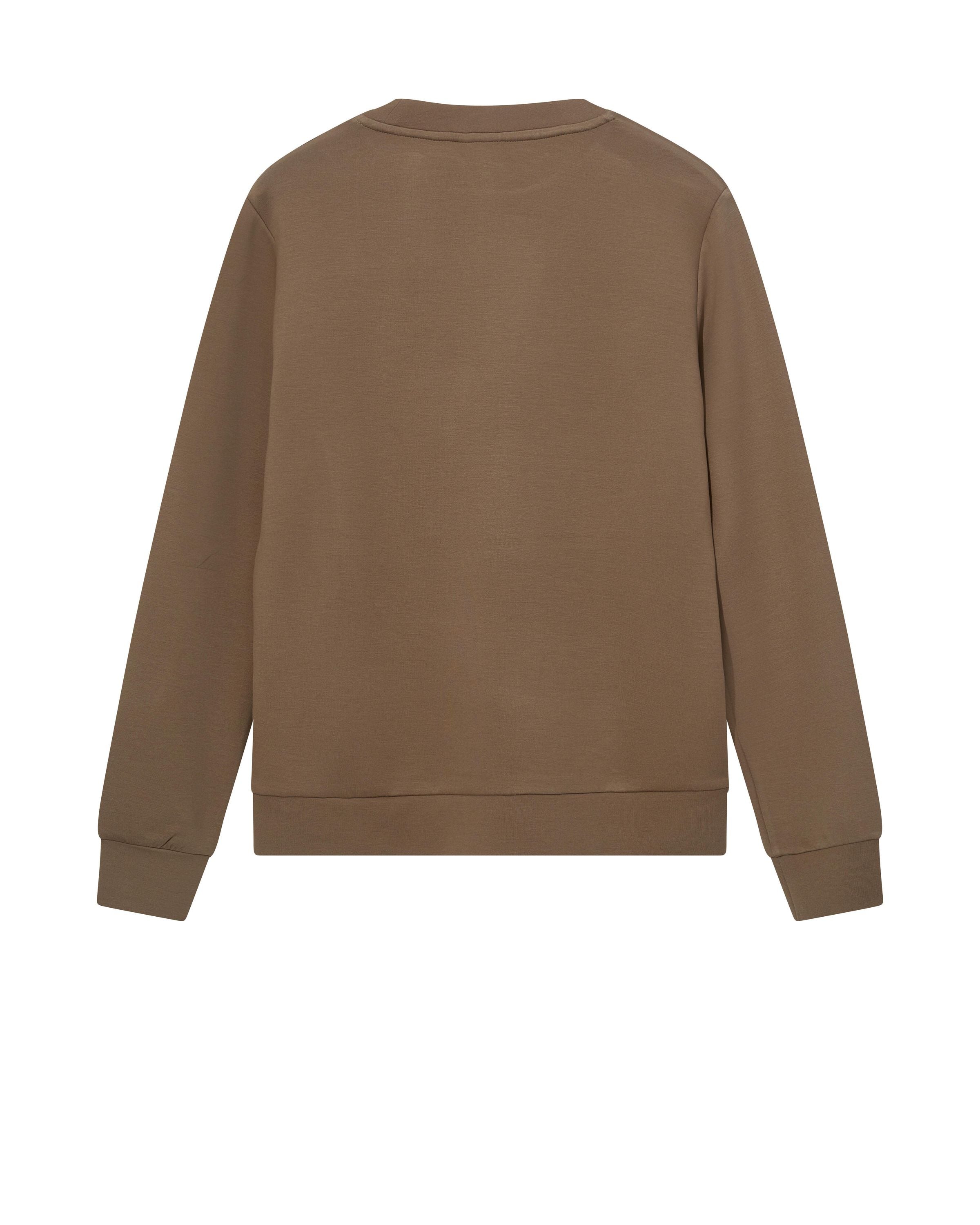 Sweatshirt aus Viskosemix - 676 New Sand - Braun