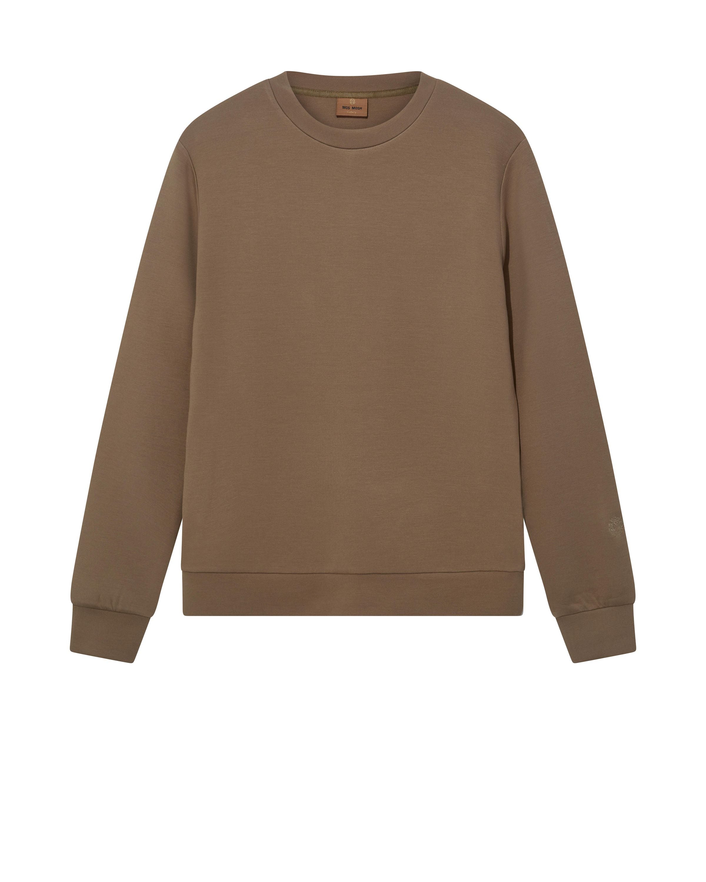 Sweatshirt aus Viskosemix - 676 New Sand - Braun