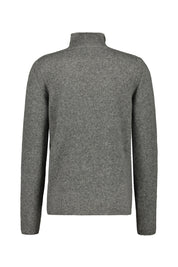 Strickpullover mit Turtleneck - 18 - Grau