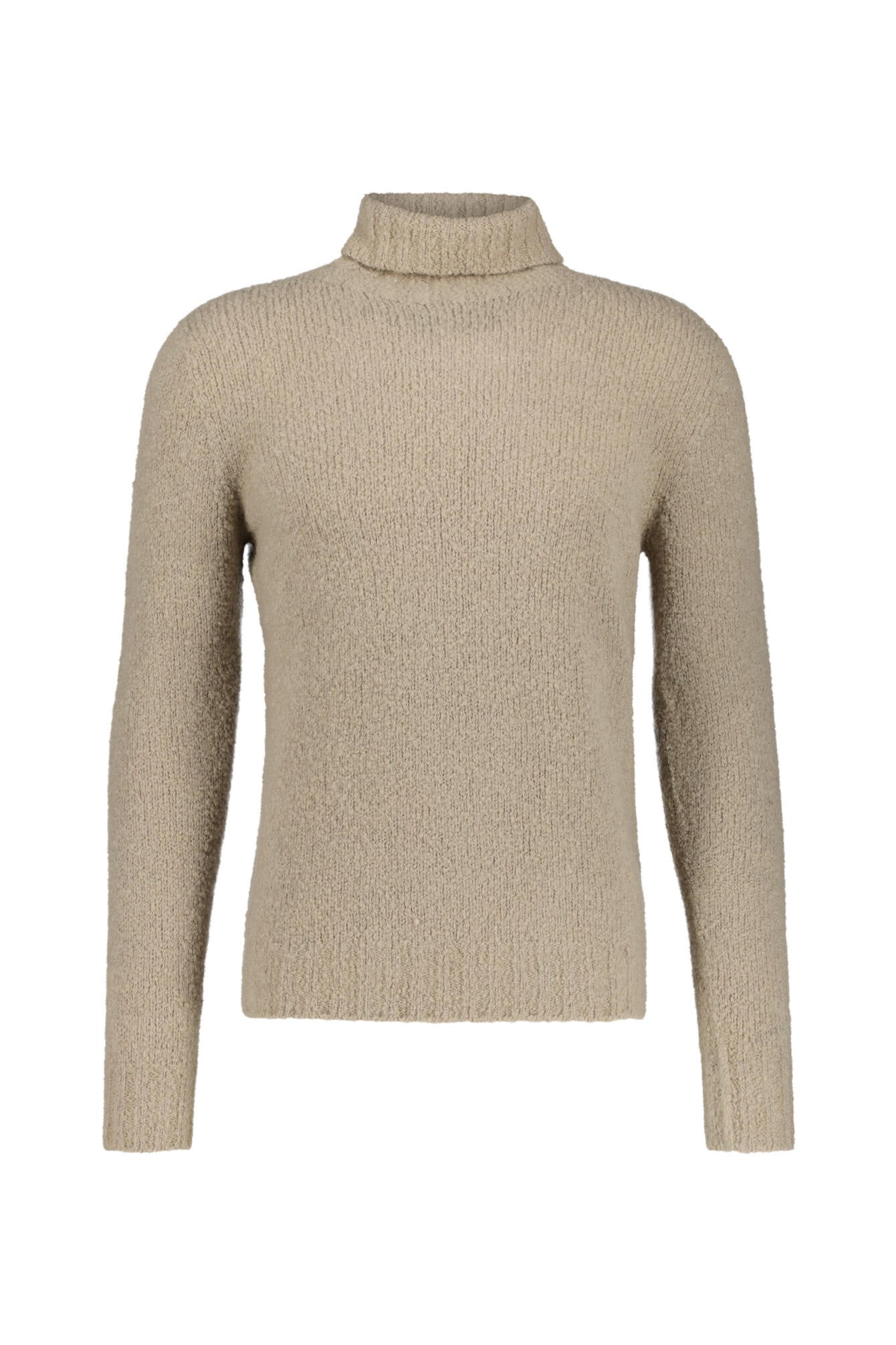 Strickpullover aus Schurwolle - Beige - Beige