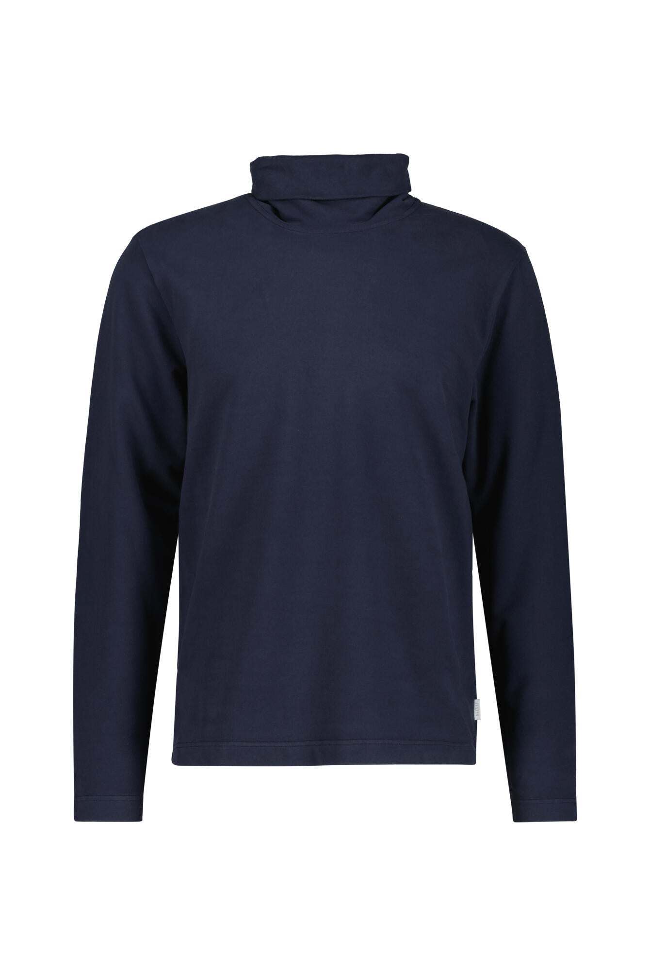 Sweatshirt mit Turtleneck - Navy - Blau