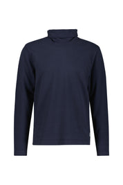 Sweatshirt mit Turtleneck - Navy - Blau