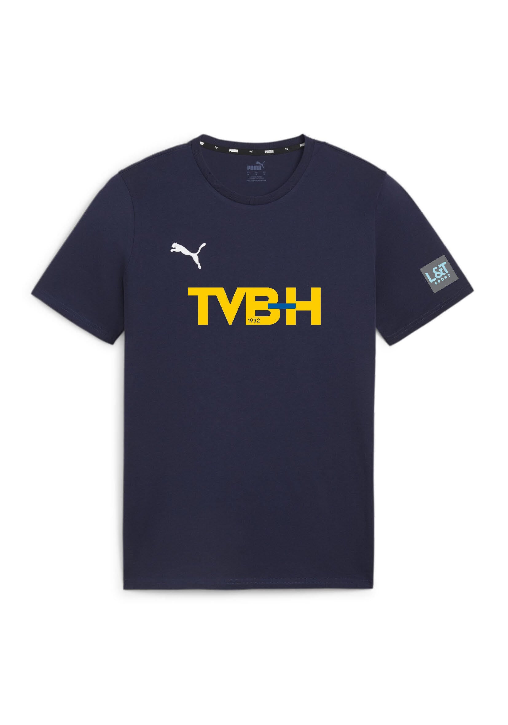 Herren TV Bissendorf-Holte Fanshirt - 006-PUMA NAVY-PUMA WHITE - Blau