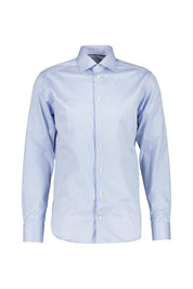 Gestreiftes Hemd Slim Fit - ka - Blau