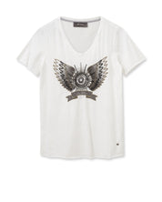 T-Shirt mit Print - 101 White - Weiß