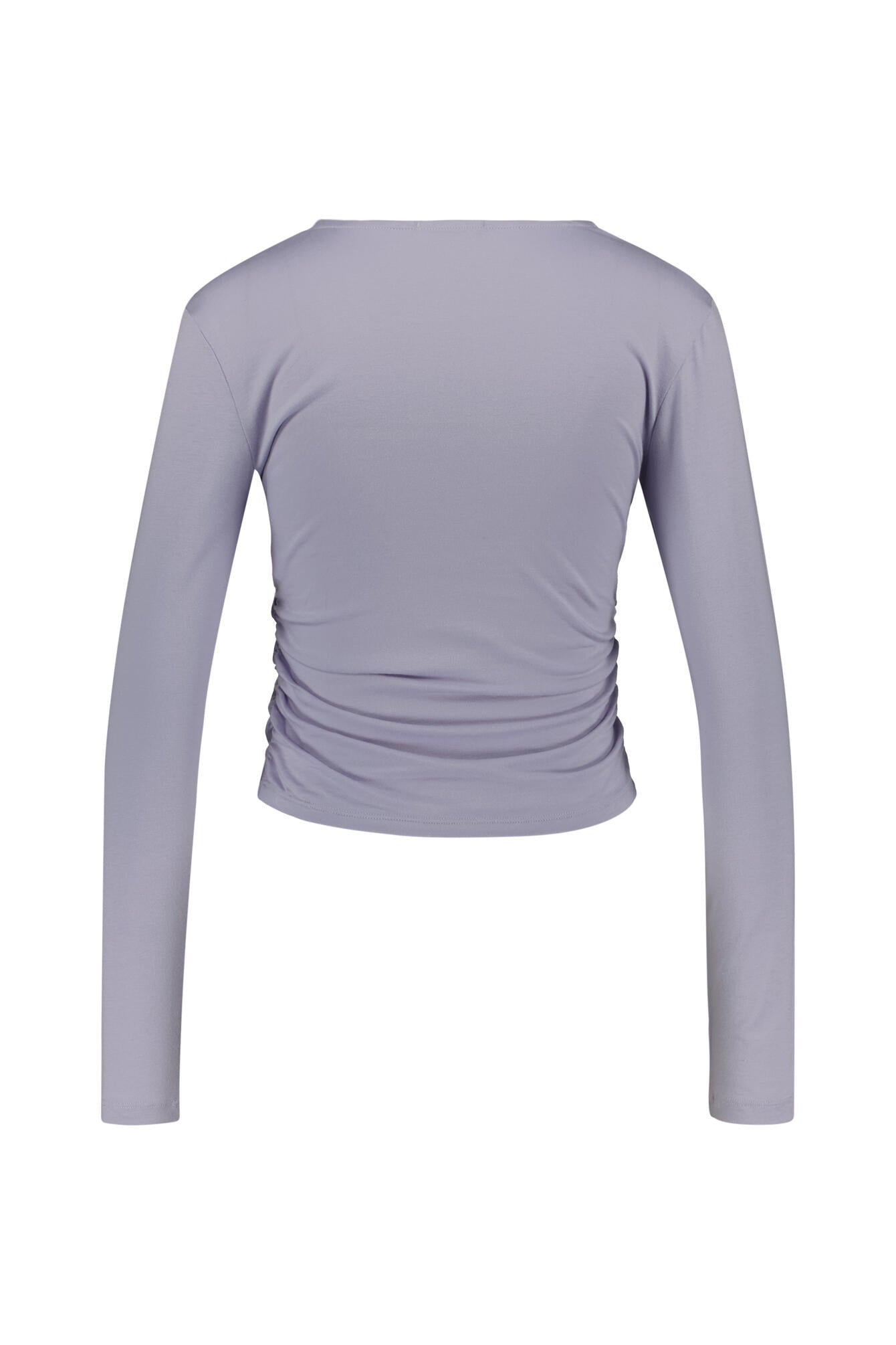 Langarmshirt aus Modalmix - Soft Purple - Violett