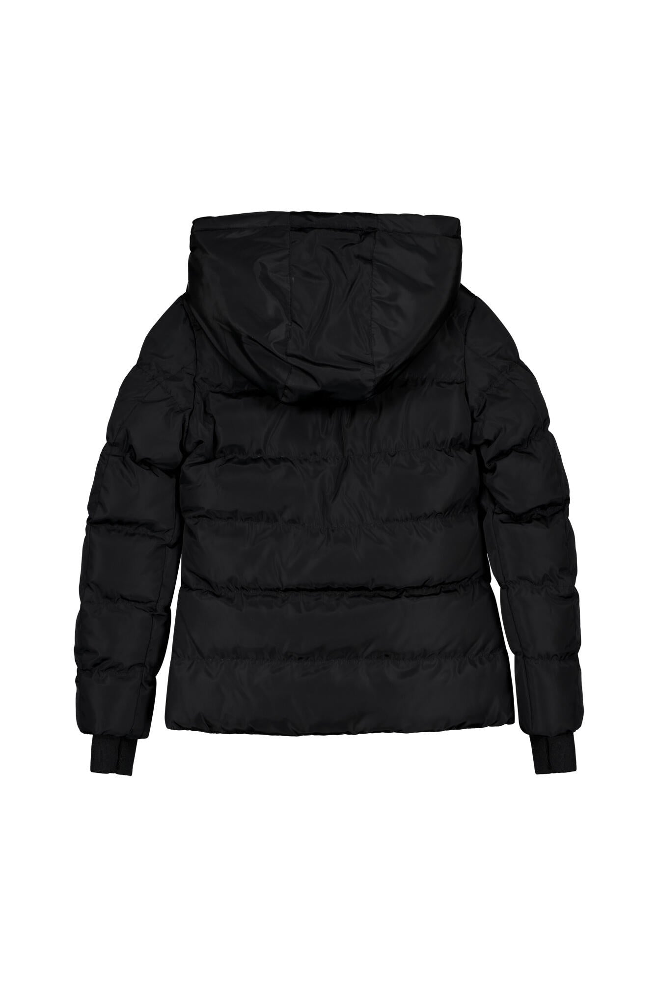 Gesteppte Winterjacke - 01 Black - Schwarz