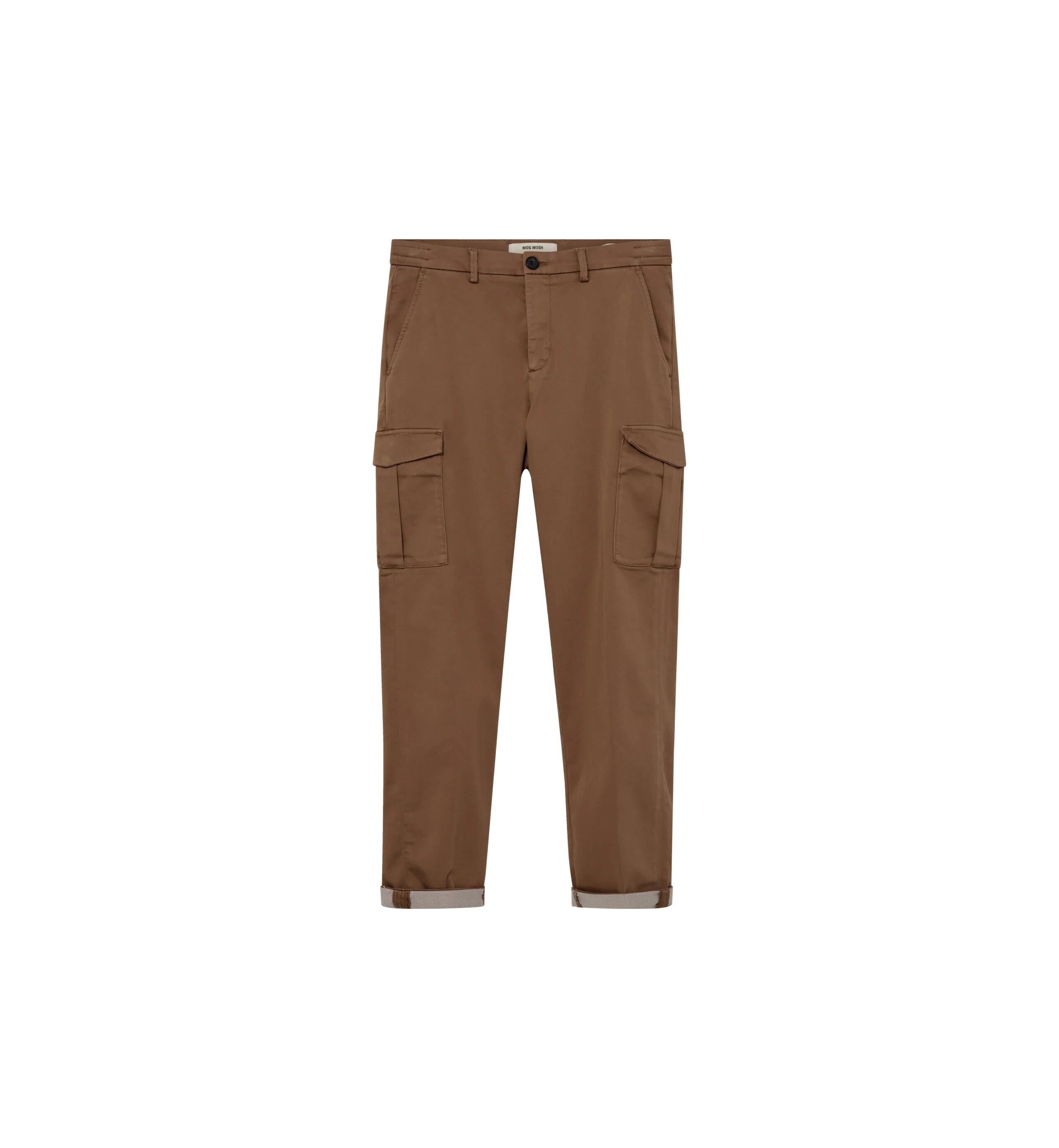 Softe Cargohose Slim Fit - 768 Brown Latte - Braun