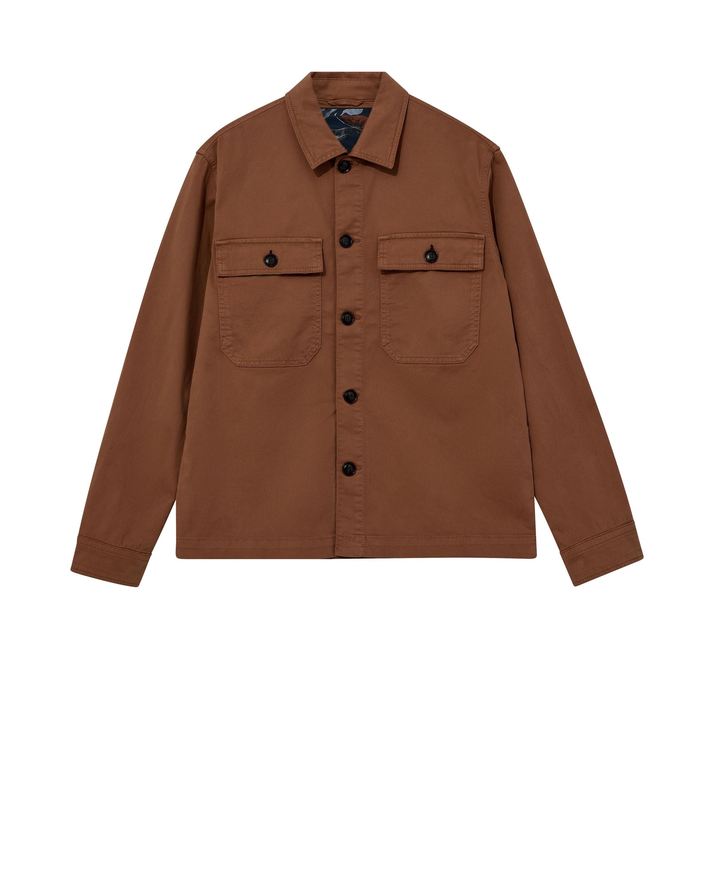 Overshirt Regular Fit - 796 Burn Camel - Braun