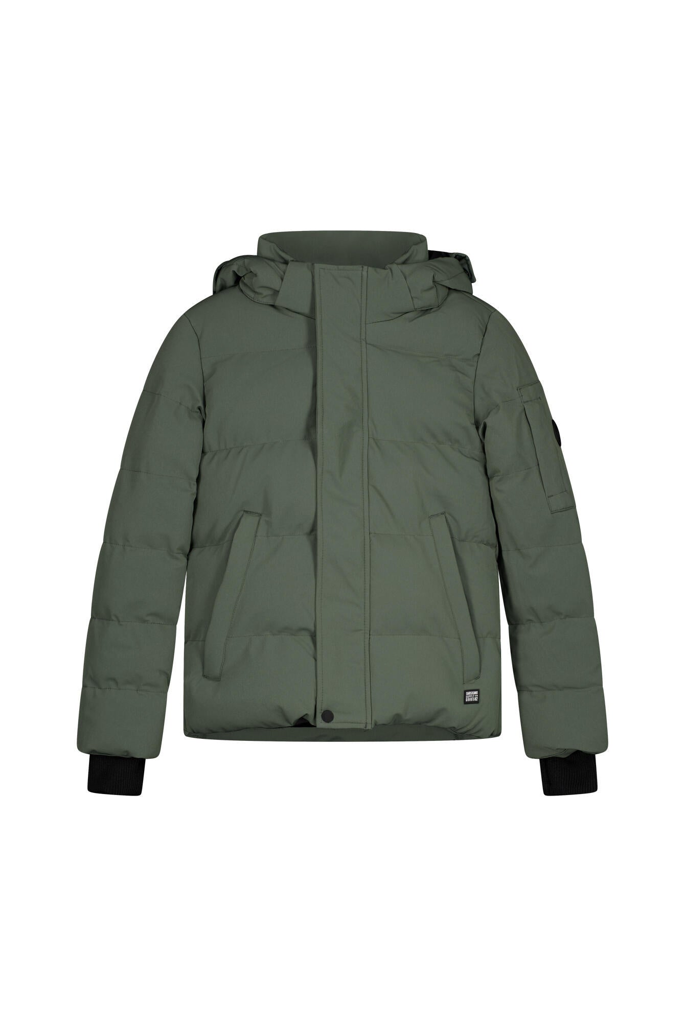 Gesteppte Winterjacke - 18 Olive - Grün