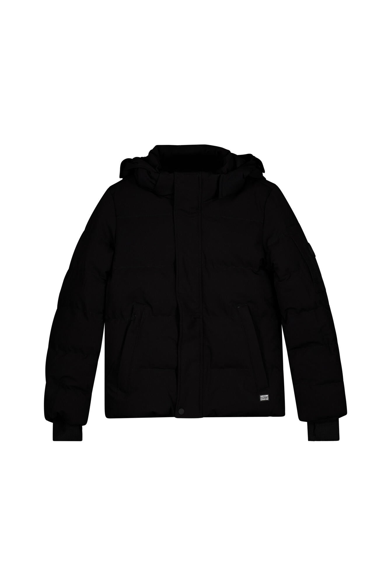 Gesteppte Winterjacke - 01 Black - Schwarz