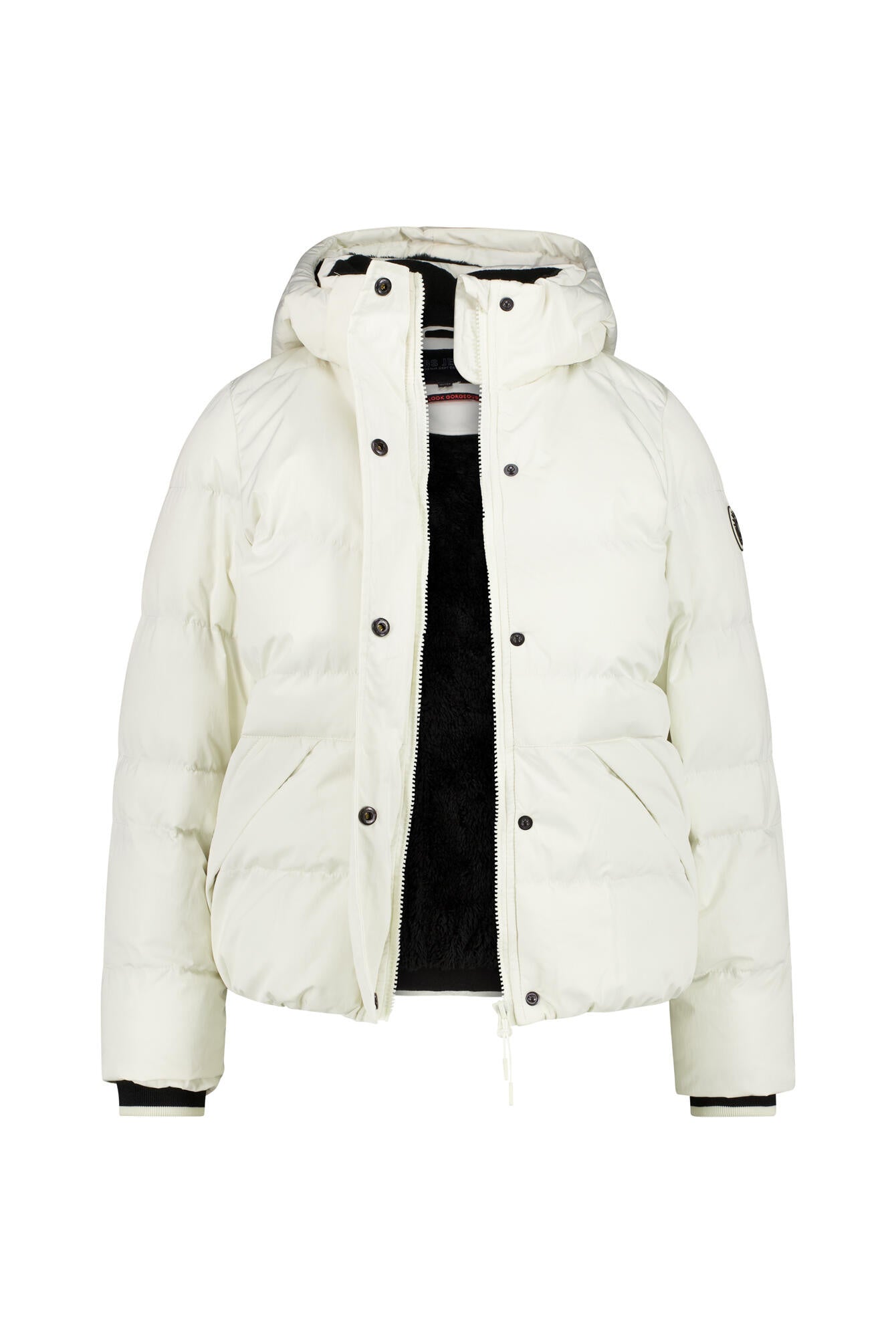 Gesteppte Winterjacke - 23 White - Weiß