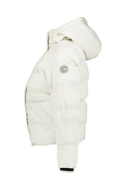 Gesteppte Winterjacke - 23 White - Weiß