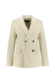 Blazer aus Cord - 004 - Creme