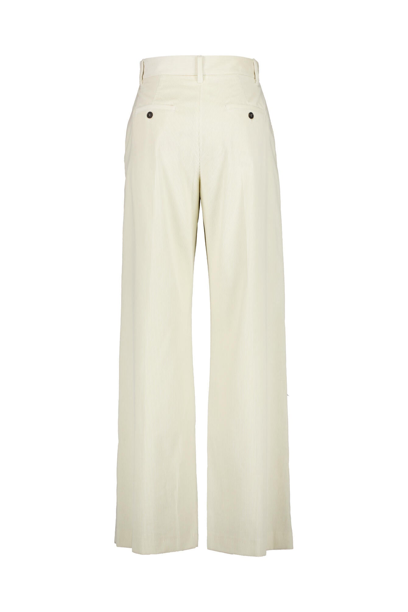 Cordhose Wide Leg - 004 - Creme