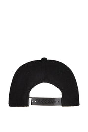 Cap mit Logo - 100215 Black/Ivory - Schwarz