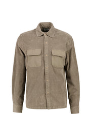 Overshirt aus Cord - Taupe - Braun