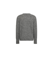 Leichter Strickpullover - 919 Grey Melange - Grau