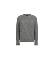 Leichter Strickpullover - 919 Grey Melange - Grau