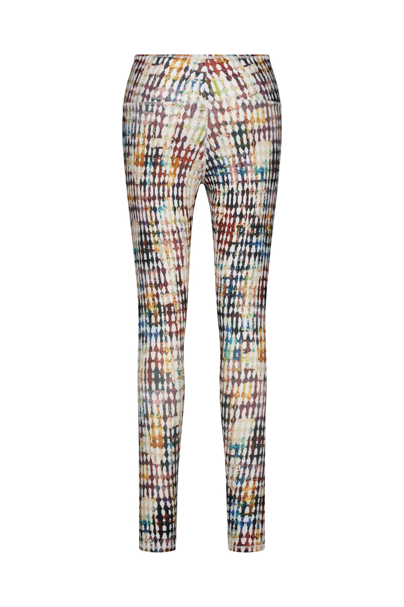 Leggings mit Statement-Print - Print Massai - Mehrfarbig