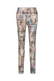 Leggings mit Statement-Print - Print Massai - Mehrfarbig