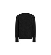 Leichter Strickpullover - 801 Black - Schwarz