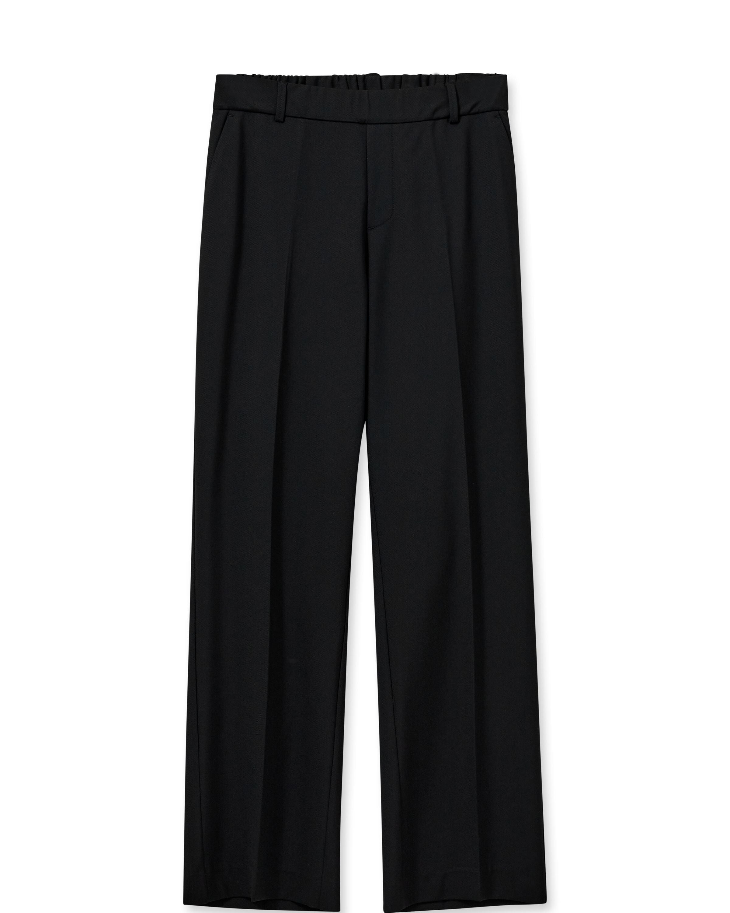 Businesshose Wide Leg - 801 Black - Schwarz