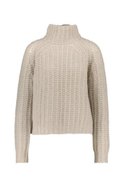 Strickpullover aus Kaschmir - 7289 christal sand - Beige