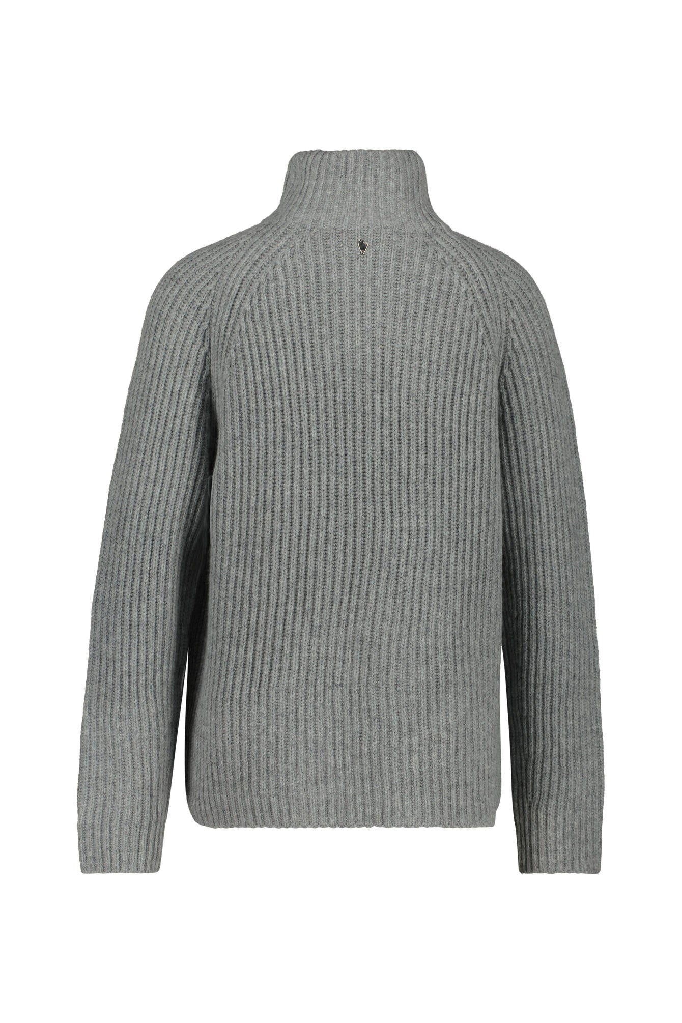 Strickpullover mit Rollkragen - 818 Sharkskin - Grau