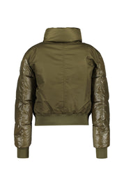 Bomberjacke Ames - 672 Green Alligator - Grün