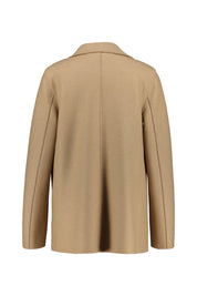 Leichte Jacke aus Schurwolle - 441 Tan - Beige