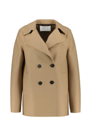 Leichte Jacke aus Schurwolle - 441 Tan - Beige